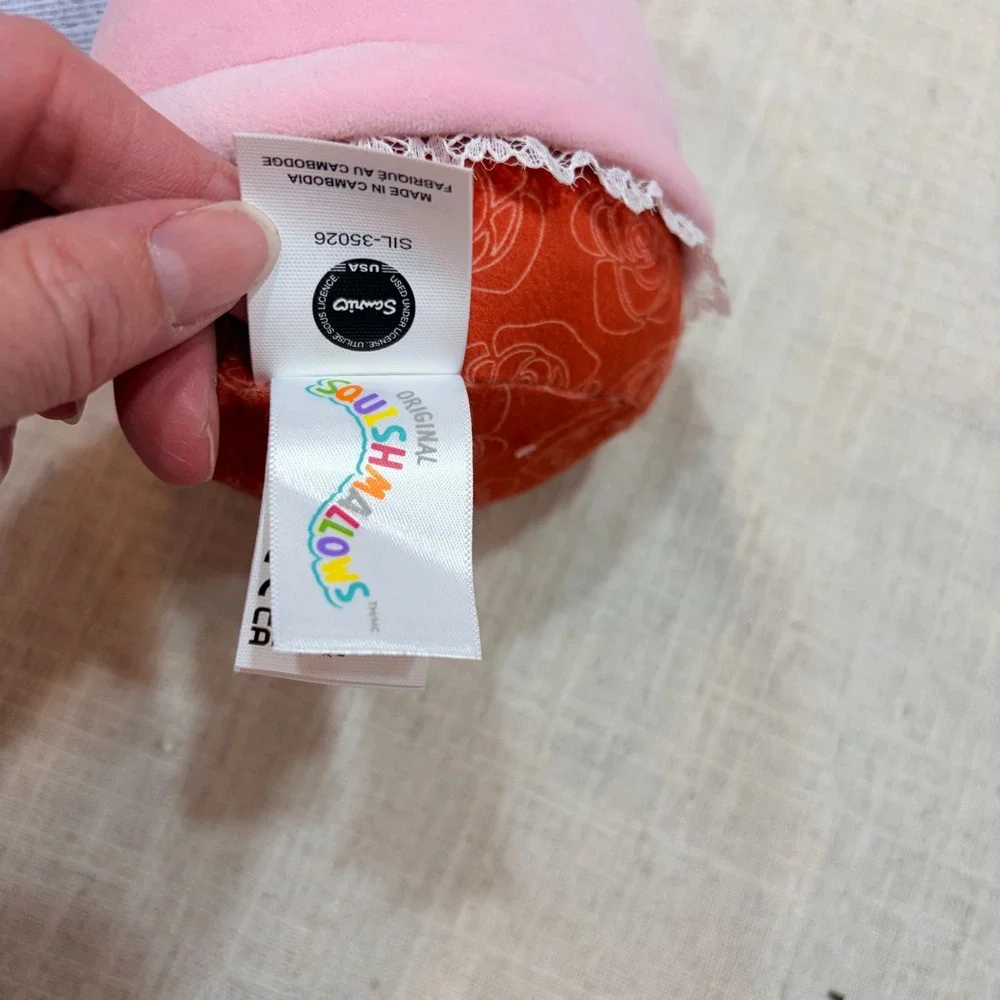 Squishmallows‎ Sanrio My Melody Pink Rose Lace Plush 5 inch SQSN01572 NWT 2024
